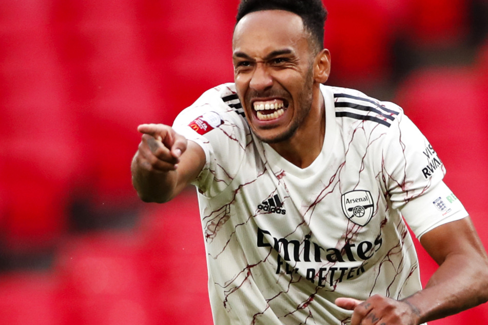 Treffsicher unabhängig in welchem Trikot: Pierre-Emerick Aubameyang (31).