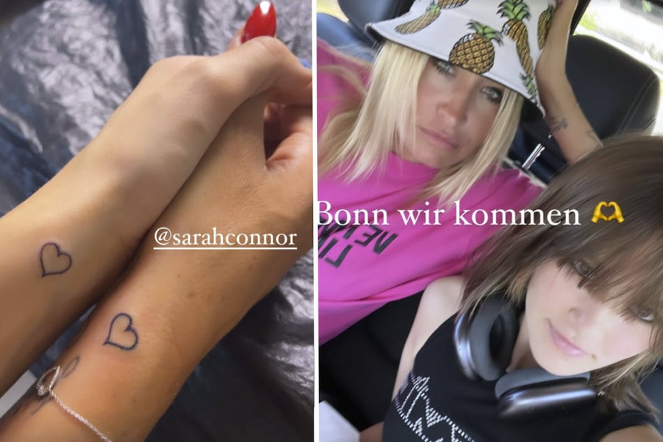 Sarah Connor (42) und Summer Terenzi (16) verbindet jetzt ein Mutter-Tochter-Tattoo.