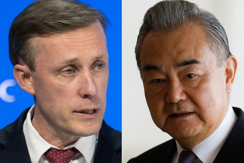 US National Security Advisor Jake Sullivan (l.) is due to meet Chinese Foreign Minister Wang Yi in Beijing next week.