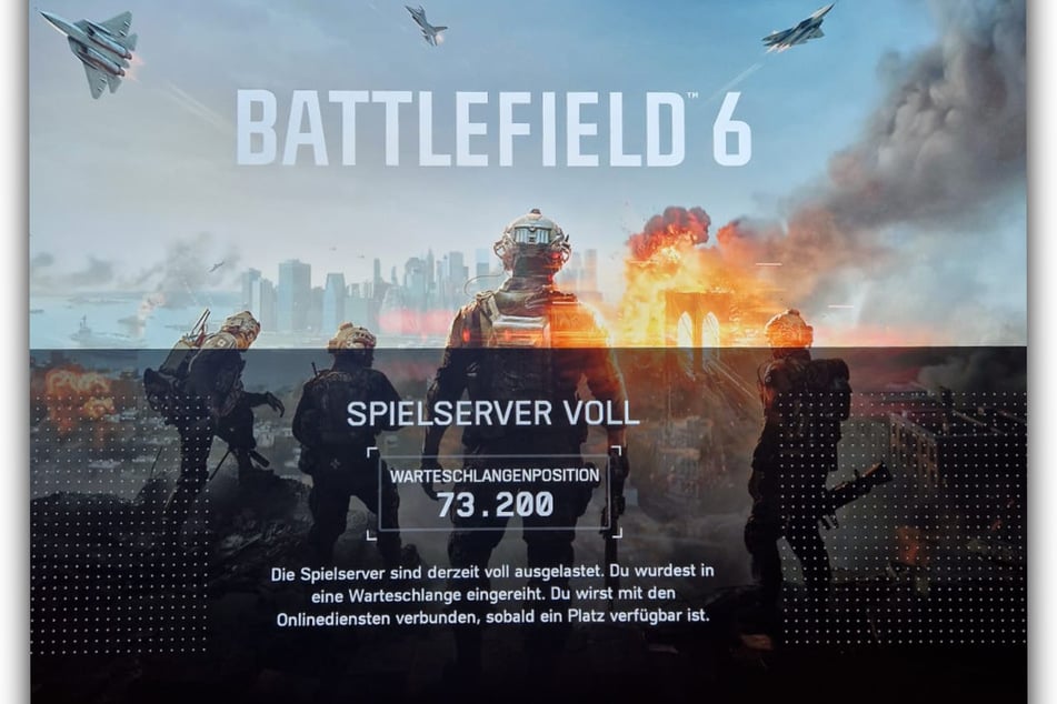 Wegen überlasteter Spielserver mussten sich Gamer auf teils endlose Warteschlangen einstellen.