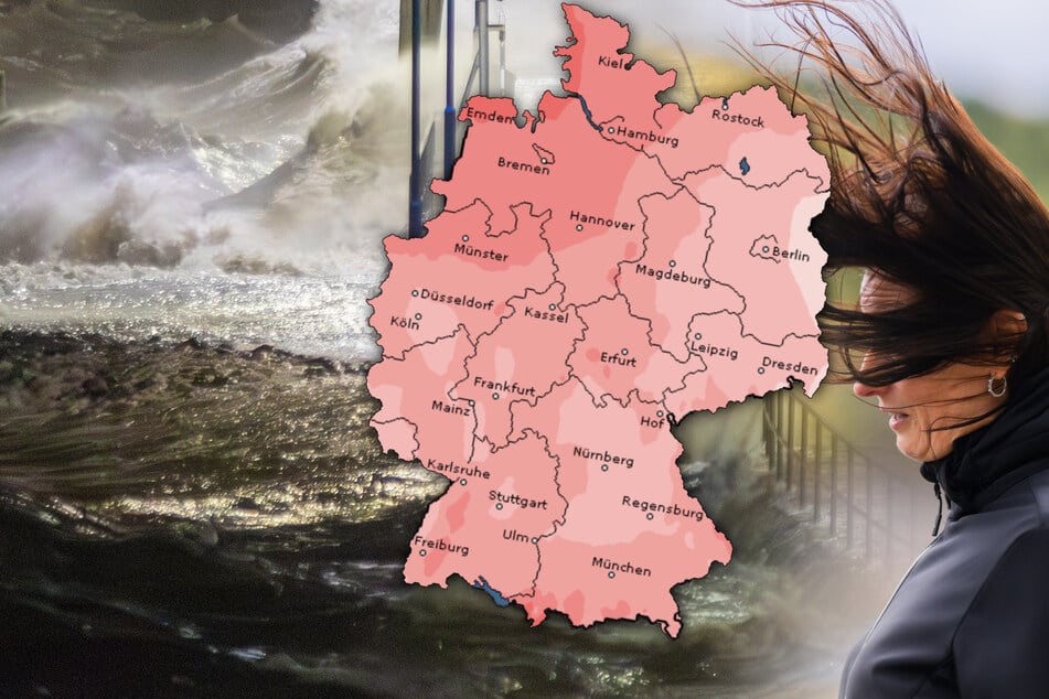 Sturmtief "Joshua" wütet über Deutschland: In diesem Gebiet wird es brenzlig