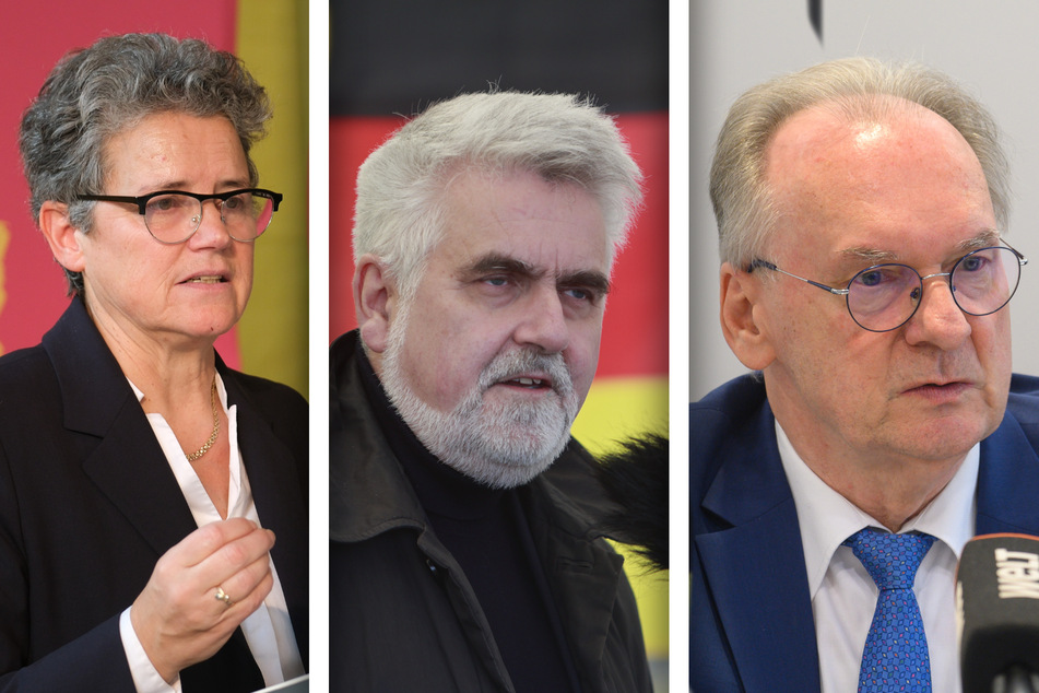 Lydia Hüskens (60, FDP), Armin Willingmann (61, SPD) und Ministerpräsident Reiner Haseloff (70, CDU) sind am Montagabend zu Gast bei "Fakt ist! aus Magdeburg".