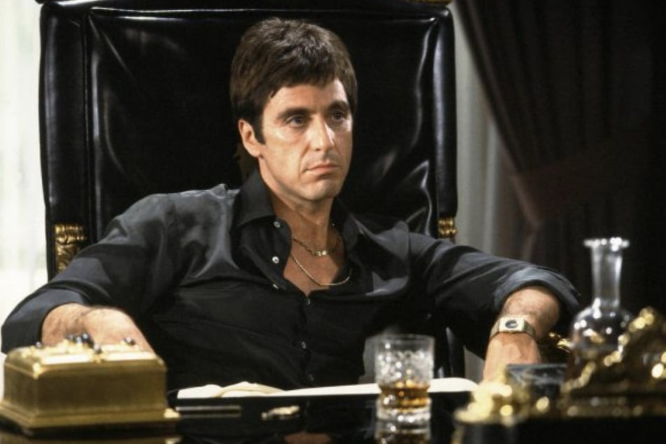 Al Pacino (84) spielt in "Scarface" Tony Montana.