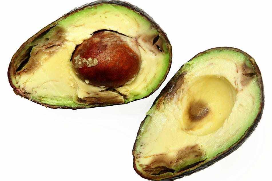 Brown spots are normal and harmless in ripe avocados.