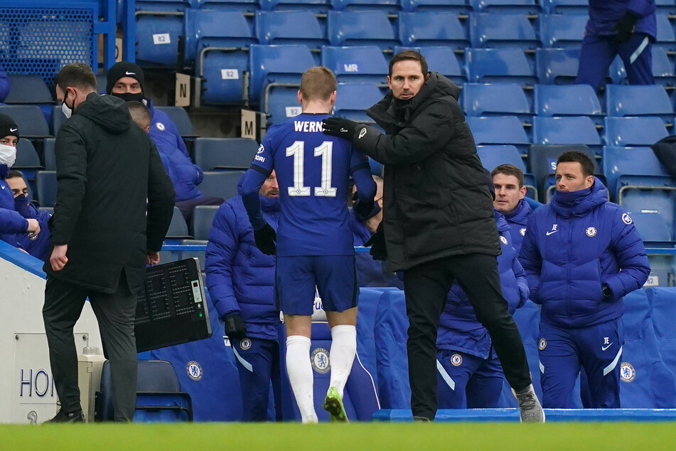 Chelsea-Trainer Frank Lampard (42) steht vor dem Aus bei den "Blues".
