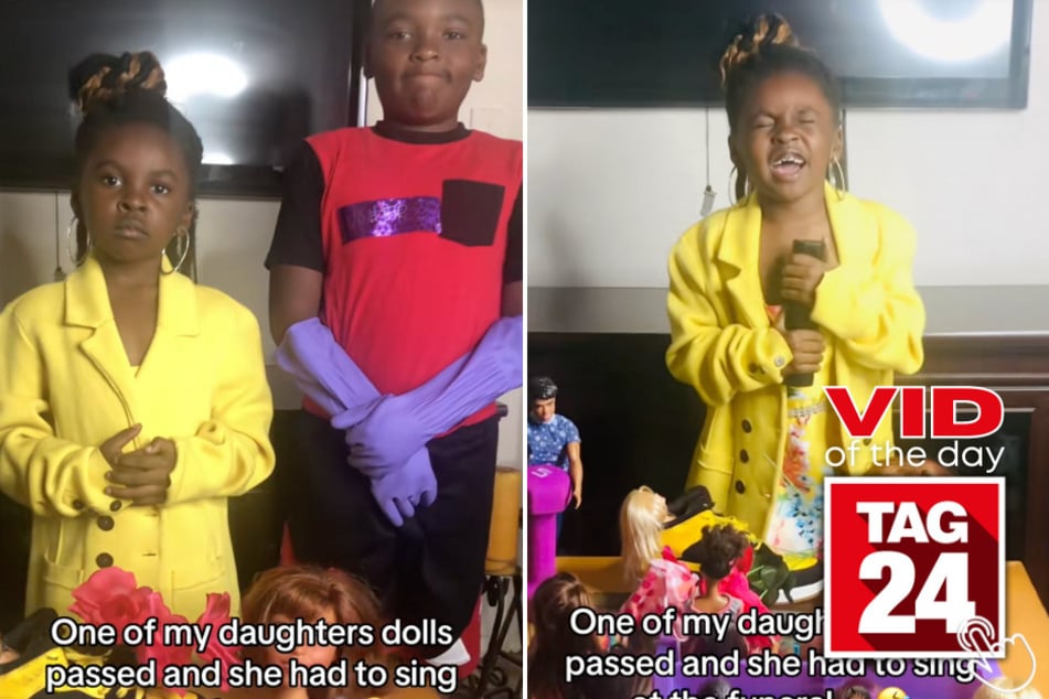 These kids held a full funeral service for a doll, and TikTok viewers can't get enough of it!