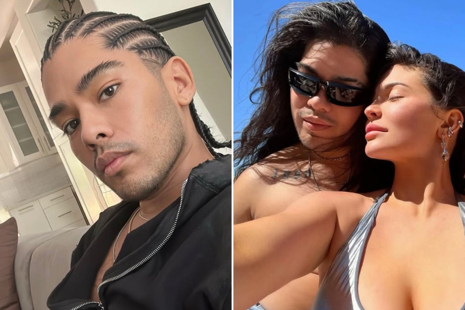 Kylie Jenner's (r.) longtime hairstylist and close pal, Jesus Guerrero, has tragically passed away at the age of 34.