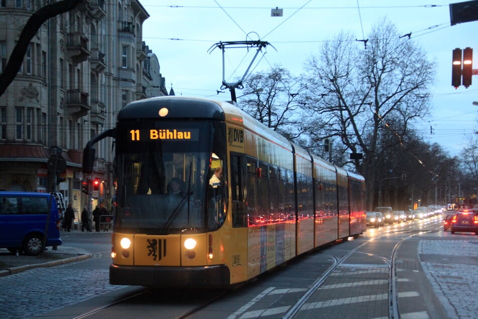 Eine Maßnahme für den Verkehr der Zukunft könnte die Verlängerung der Linie 11 bis zur Rossendorfer Schleife werden.