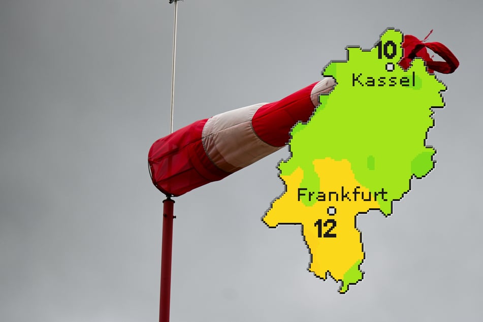 Wind-Warnung und Gewitter: Turbulentes Hessen-Wetter zum Wochenstart