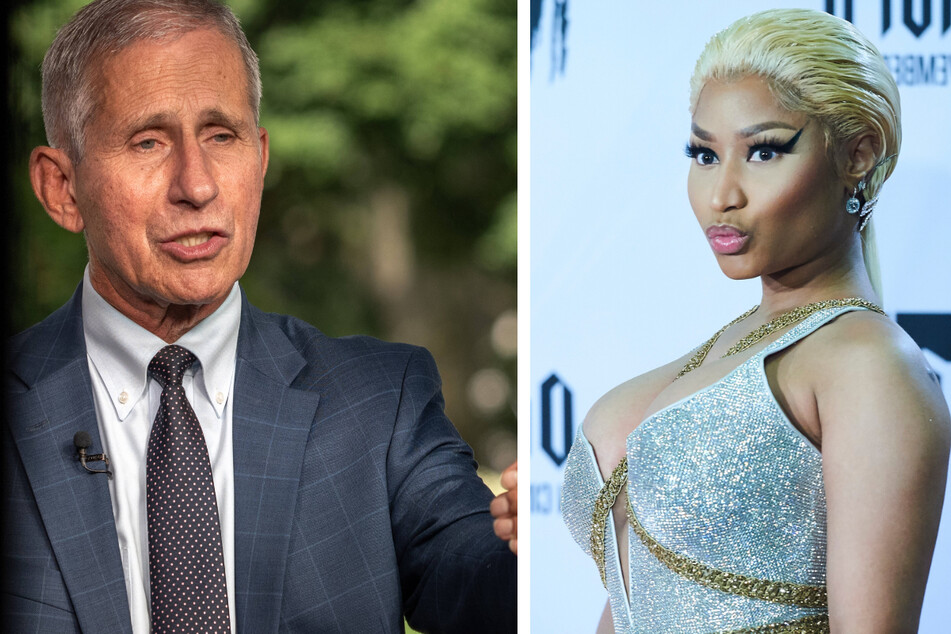 Dr. Anthony Fauci has debunked Nicki Minaj's claim that swollen testicles and impotence are side effects of the Covid vaccine.