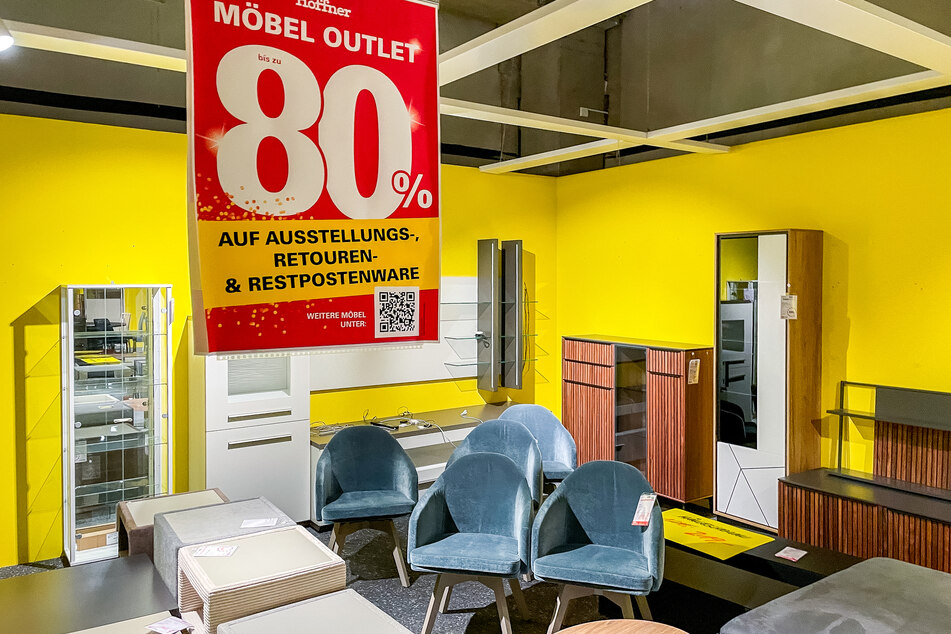 Bei Höffner gibt's gerade riesige Rabatte auf Einzelstücke