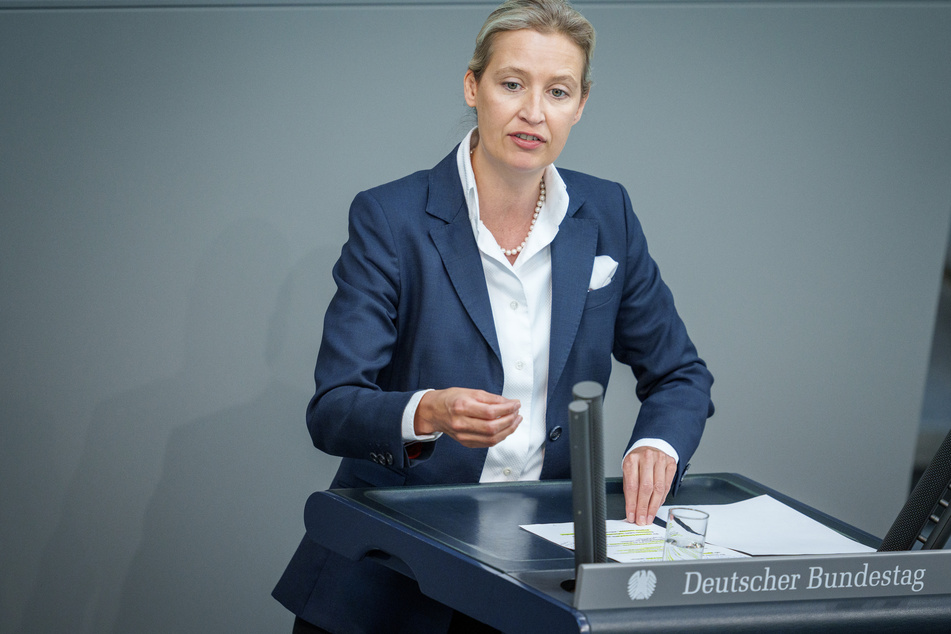 AfD-Fraktionschefin Alice Weidel (43).