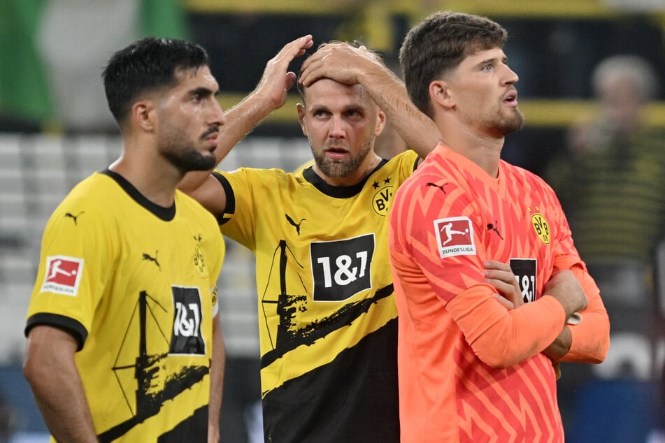 BVB-Torwart Gregor Kobel (26, r.) fällt im Heimspiel gegen den VfL Bochum aus. In Darmstadt und Köln hielt er die Null für den Klub hinten fest.