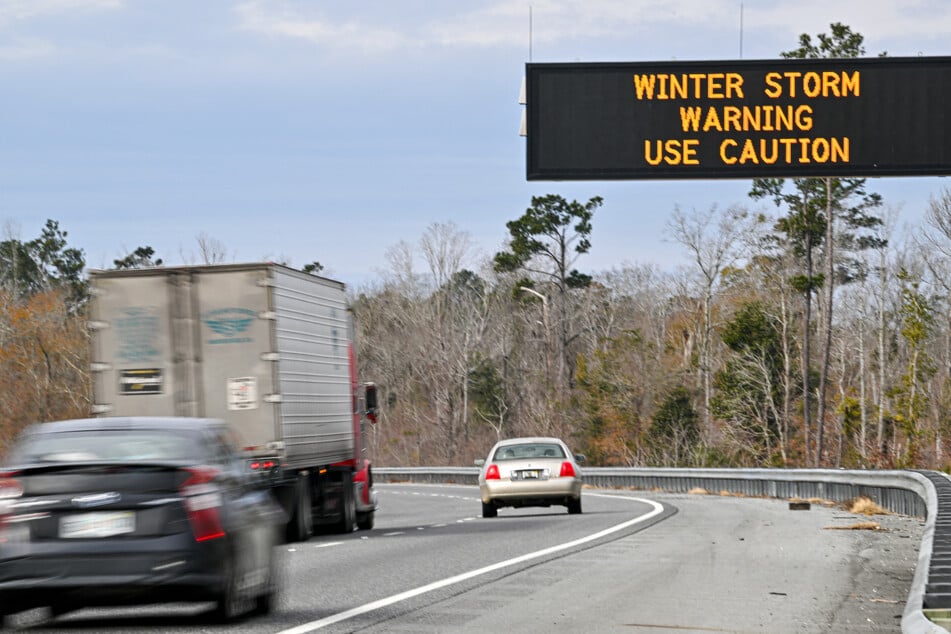 A winter storm is expected to slam a cities across the US, with more than 175 million people facing the prospect of power outages and travel disruptions (file photo).