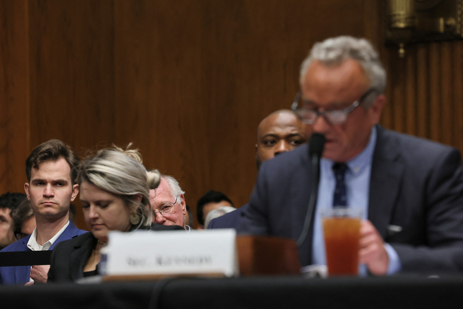 Cohen staged his protest as Health Secretary Robert F. Kennedy Jr. was giving testimony about brutal cuts to his department's budget.