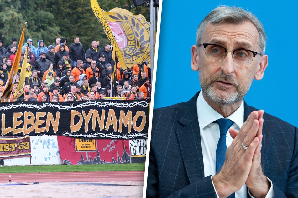 Sachsens Innenminister verurteilt Gewalt bei Dynamo-Spiel: "Das sind keine Fußballfans"