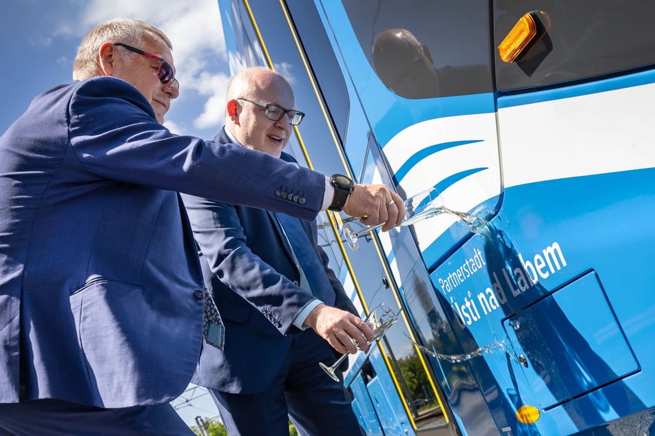 Abgefahren! Diese CVAG-Bahn heißt jetzt "Usti nad Labem"