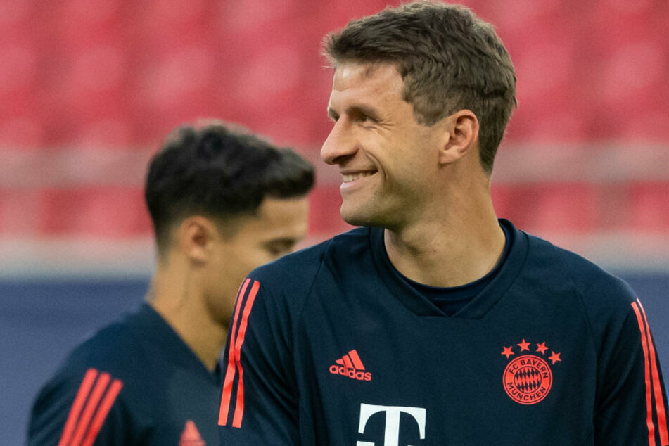 Bayern-Star Thomas Müller zeigt sich von der Entwicklung des Teams begeistert. (Archiv)