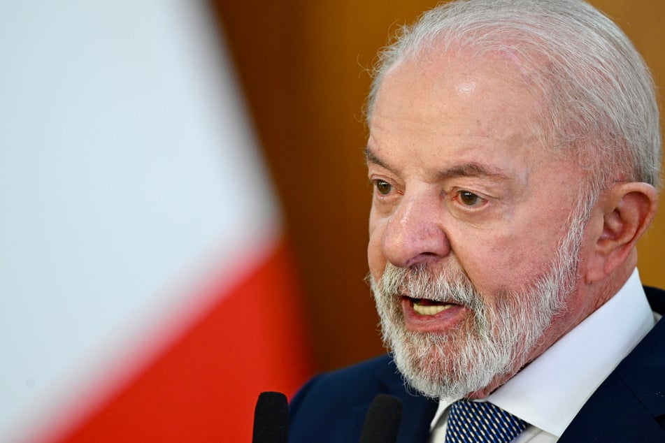 Brazilian President Luiz Inacio Lula da Silva spoke out against the US military's presence in the Caribbean.