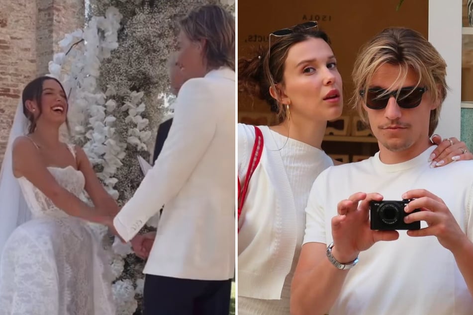 Millie Bobby Brown shares rare peek at wedding in New Year's post: "The year of Mrs. Bongiovi"