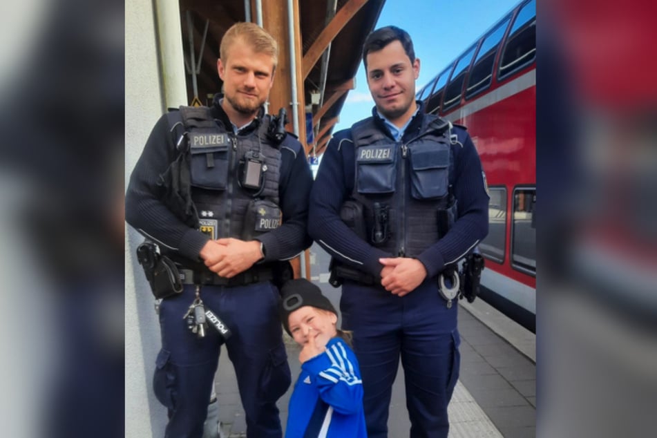 Die Bundespolizei gabelte den Jungen am nächsten Bahnhof auf.