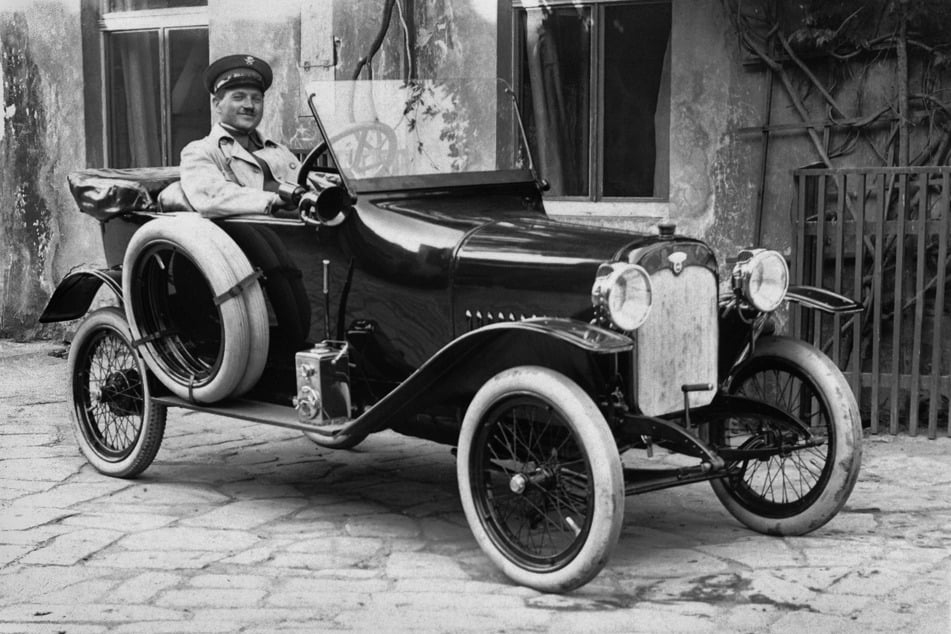 Schickes Auto Made in Chemnitz: Der Wanderer W8 von 1923.