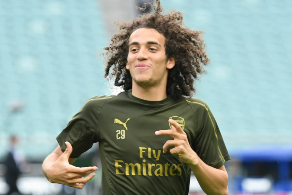 Matteo Guendouzi (21), hier noch im Trikot des FC Arsenal, könnte am Sonntag im Heimspiel gegen den VfL Wolfsburg sein Debüt für die Alte Dame feiern.