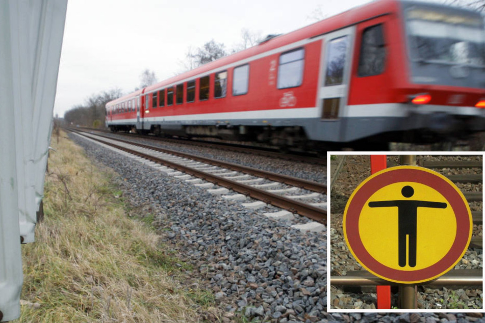 Bei der Notbremsung wurde glücklicherweise niemand verletzt. Jetzt fahndet die Polizei nach dem Gleisspringer (Symbolbild).