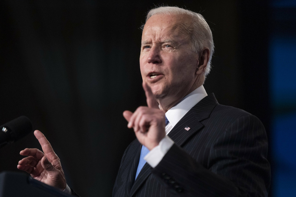 President Joe Biden issued a warning to Amazon at a conference with North America's Building Trades Unions on Wednesday.