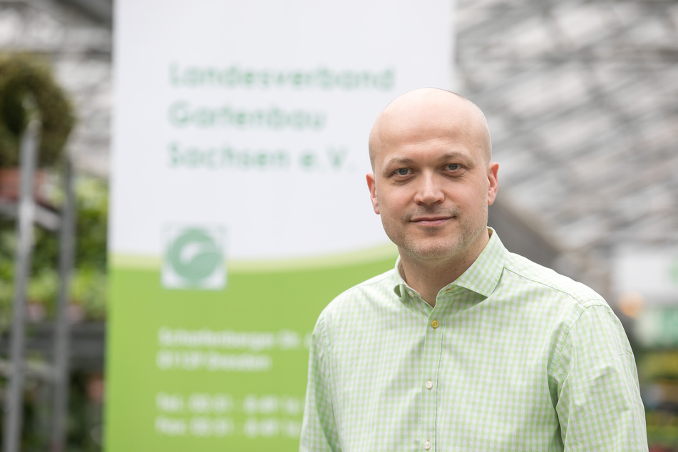 Tobias Muschalek (44) ist der Geschäftsführer des Gartenbauverbands Mitteldeutschland (GMD).