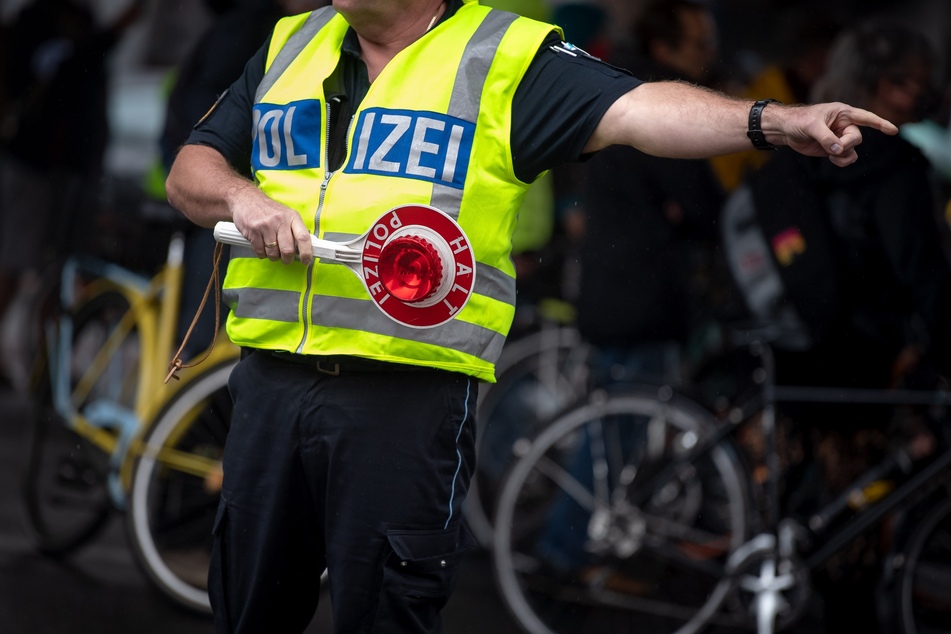 Der Polizist lieh sich das Rad für eine Verfolgungsfahrt. (Symbolbild)