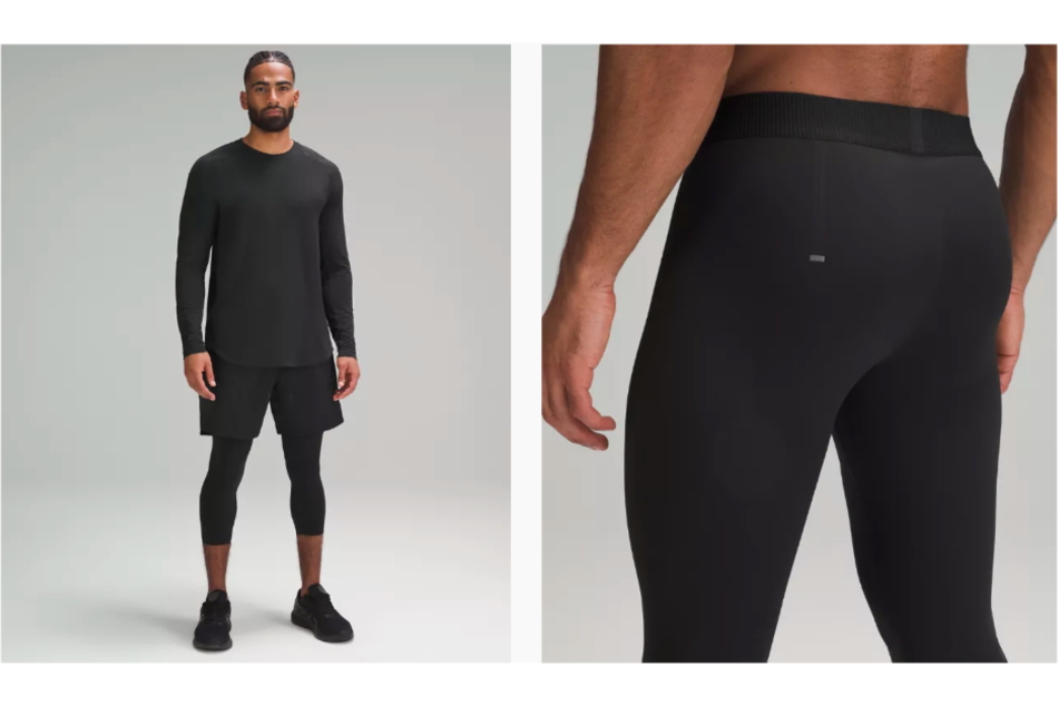 Die Trainigsleggings von Lululemon bietet reibungslosen Halt.