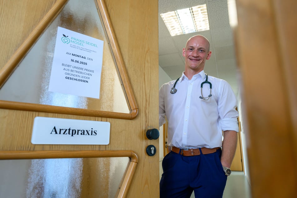 Maximilian Braun (32) aus Ungarn eröffnet eine Hausarztpraxis in Zwickau.