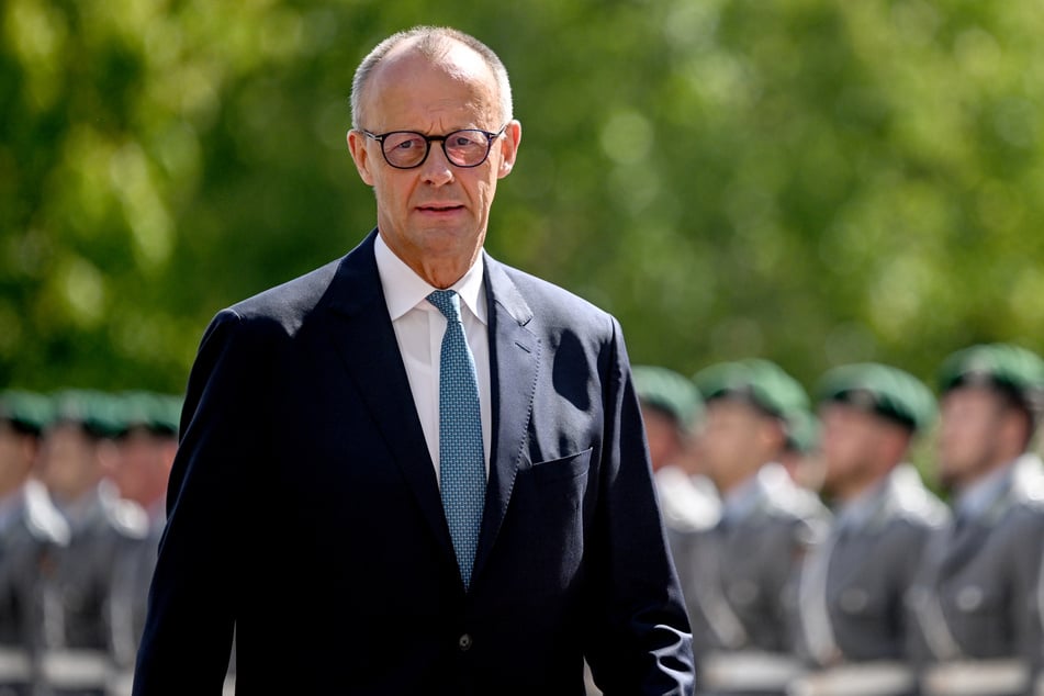 Der Bundeskanzler Friedrich Merz (69, CDU).