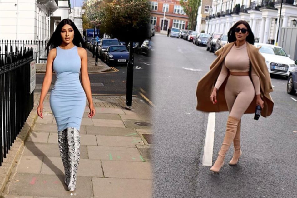 Frau gibt ein Vermögen aus, um wie Kim Kardashian auszusehen