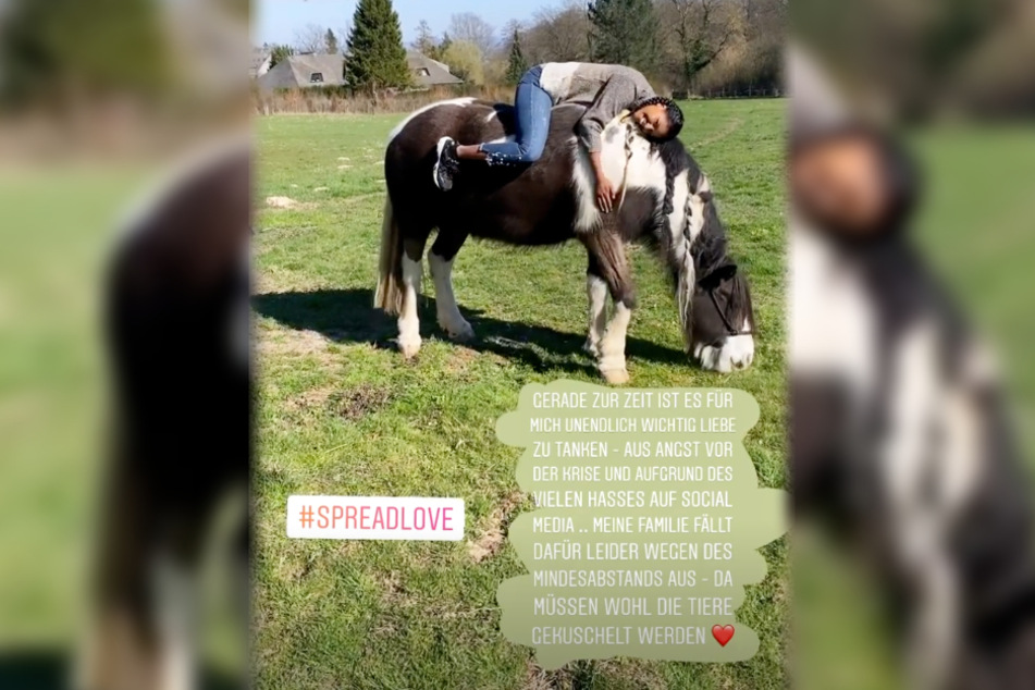 Gezeigt wird ein weiterer Screenshot aus den Instagram-Stories von Lijana aus Kassel.