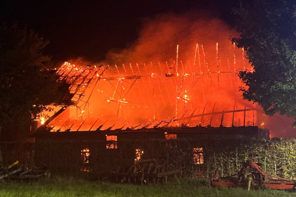 Von der Photovoltaikanlage auf dem Dach blieb nichts mehr übrig.