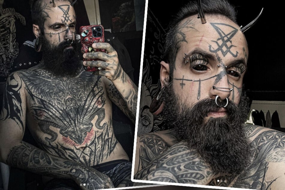 Tattooed "demon" fights back: I'm not "a criminal"