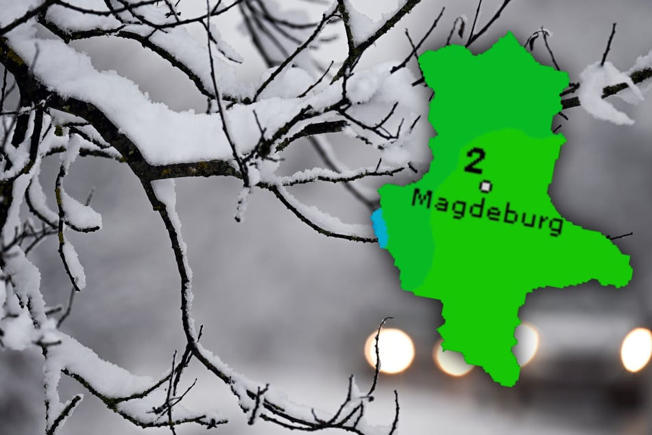 Für das Wochenende ist Schnee in Sachsen-Anhalt gemeldet - auch im Flachland.