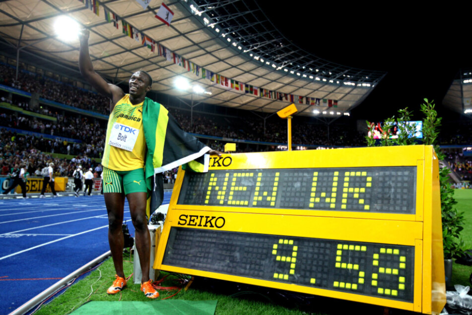 Usain Bolt (36) versetzte die Welt 2009 in Berlin ins Staunen.