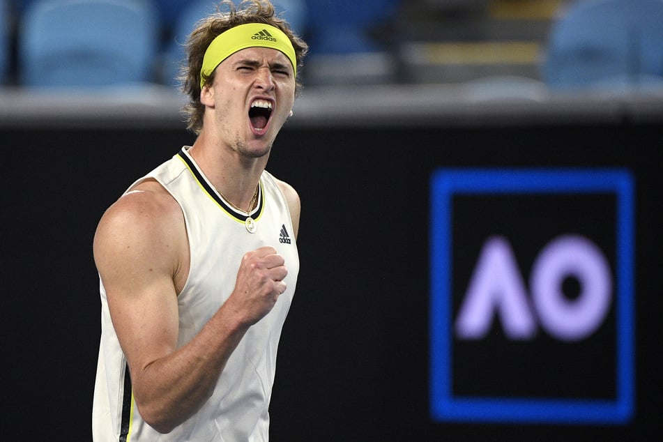 Alexander Zverev (23) jubelt über seine Finaleinzug.