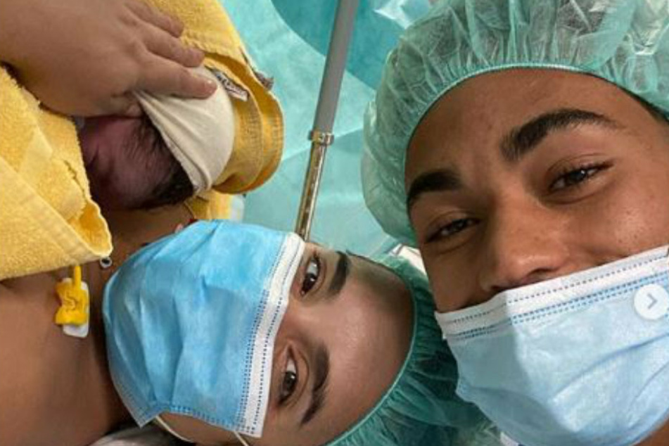 Herthas Matheus Cunha ist zum ersten Mal Vater geworden.