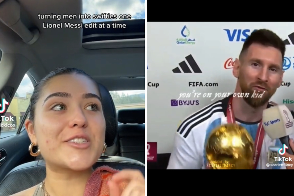 The crossover between Leo Messi's World Cup drama and Taylor Swift songs is going viral on TikTok thanks to some emotional fan edits.