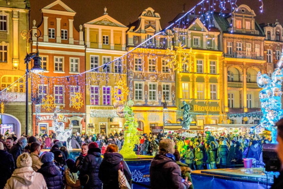 Der Weihnachtsmarkt in Poznan (Polen) toppt den Dresdner Striezelmarkt.