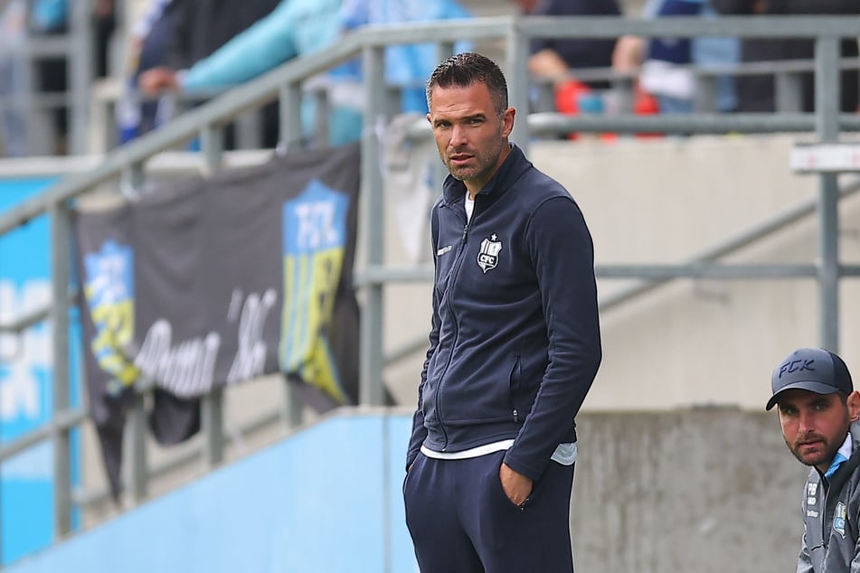 CFC-Coach Benjamin Duda steckte am Samstag mit seiner Mannschaft eine bittere Niederlage ein.