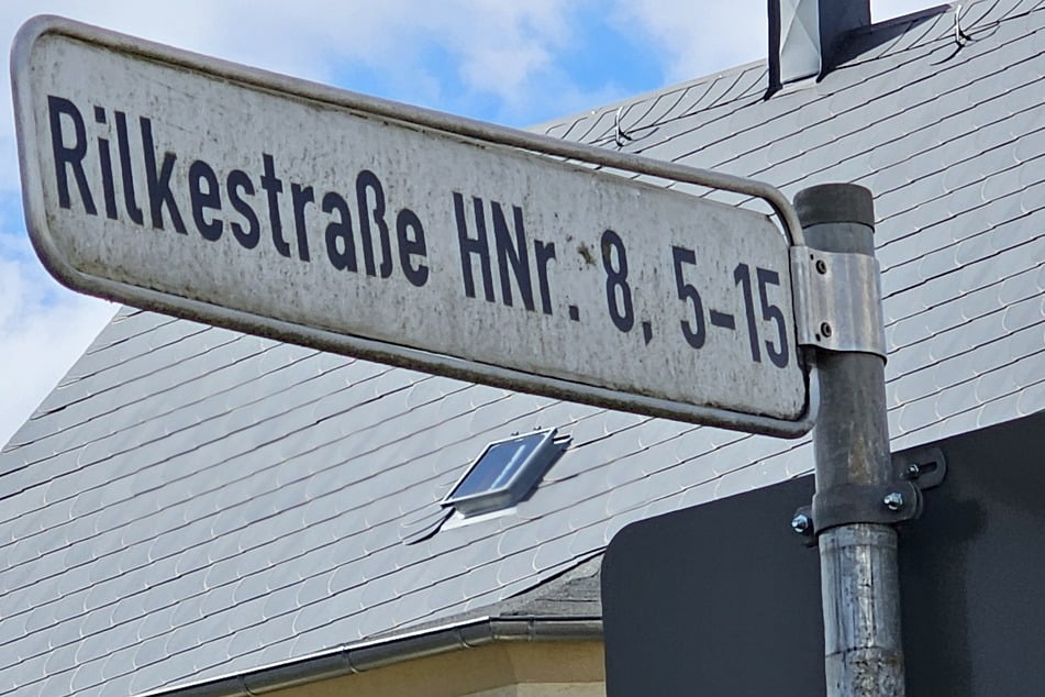 Ein Haus in der Rilkestraße wurde Ort eines Gewaltverbrechens.