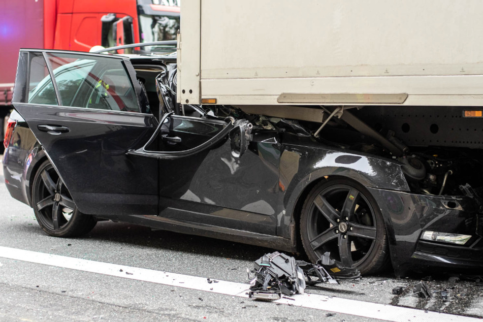 Der Unfall ereignete sich am Ende eines Staus auf der A3.