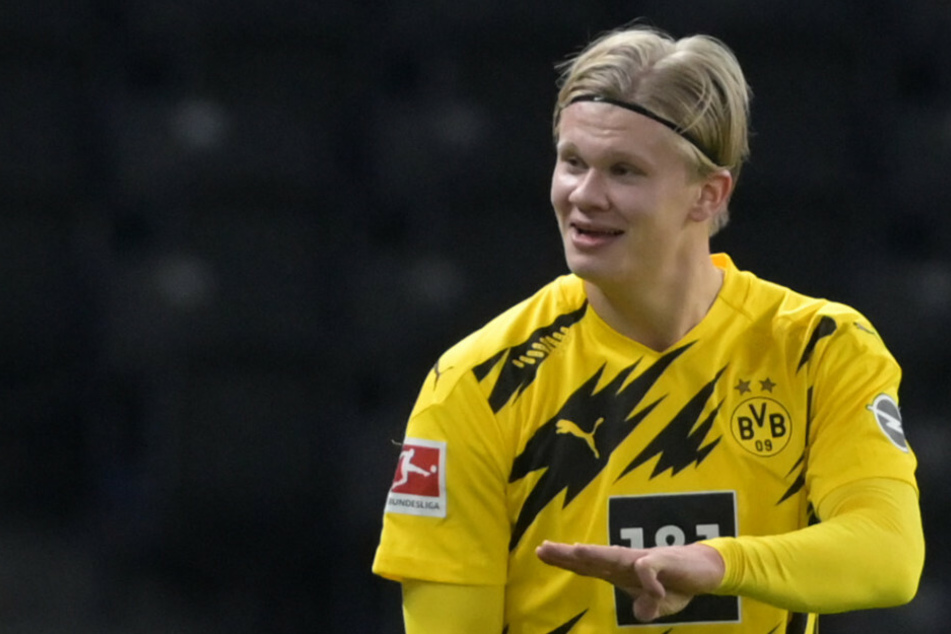 Erling Haaland wurde mit einem Vierpack zum Mann des Abends.