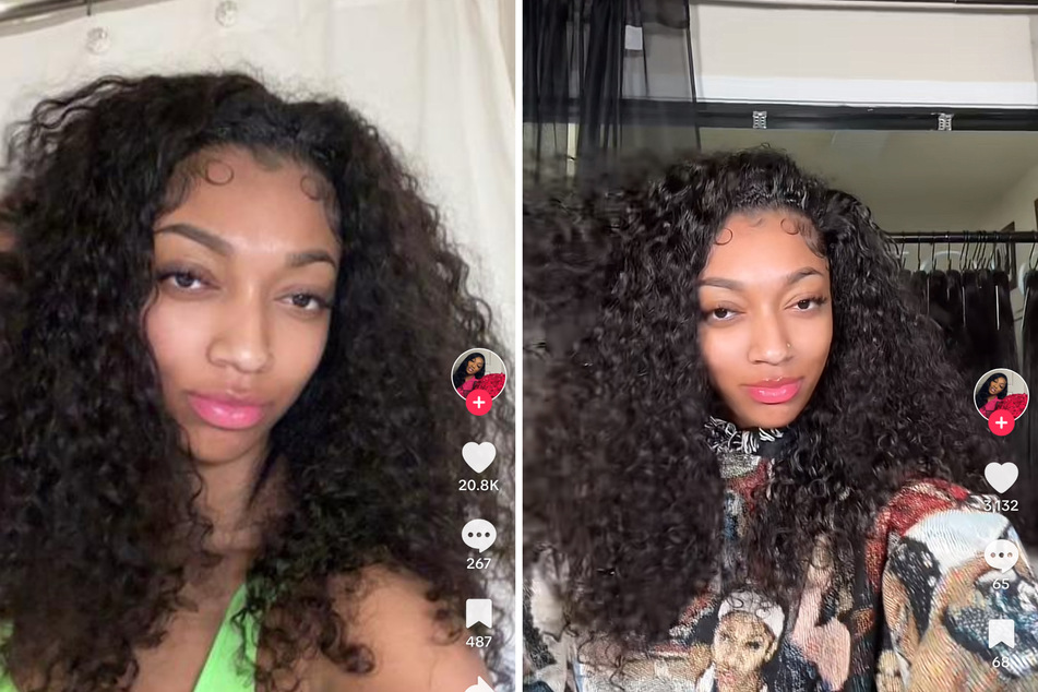 Angel Reese reveals glam new hair for March Madness