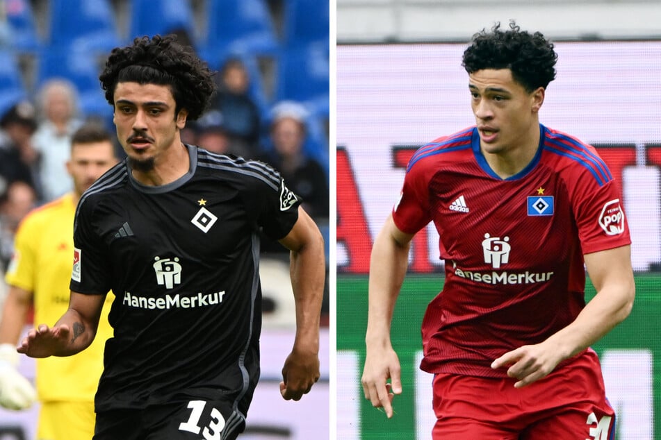 Jonas David (24, r) hat den HSV bereits verlassen, Guilherme Ramos (26) könnte noch folgen.